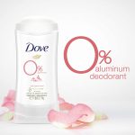 Dove 0% Aluminum Free Deodorant 24-hour Odor Protection Rose Petals Deodorant for Women, 2.6 Ounce (Pack of 3) - Image 4